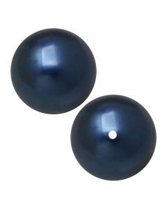 PERLE PRECIOSA Nacre Pearl ROUND MAXIMA Blue 10mm
