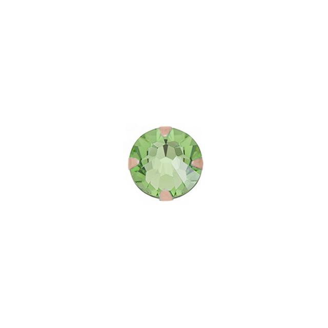 SWAROVSKI Roses Montées 53100 Peridot SS 12