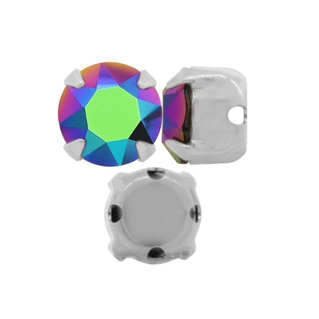 SWAROVSKI Chaton Montées 53203 Scarabaeus Green