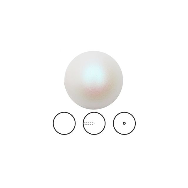 Perle Swarovski 5818 Crystal Pearlescent White (001 969) 8 mm
