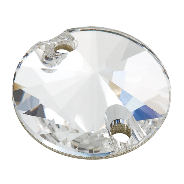 Cristale PRECIOSA de Cusut Rivoli 2H - 10 MM Silver Foiled