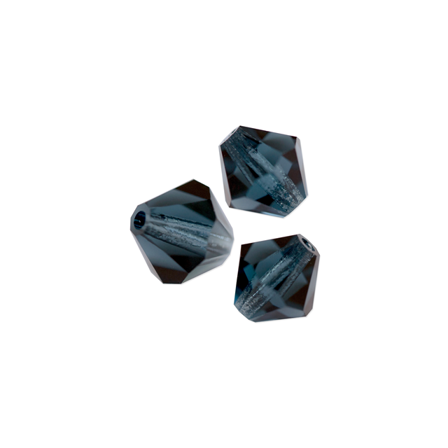 Margele Biconice PRECIOSA MC BEAD RONDELLE Montana 6 MM 