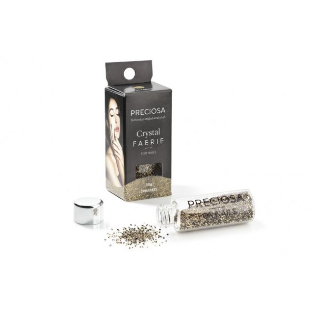Cristale PRECIOSA pentru UNGHII - Crystal Faerie 24 Karats 5g
