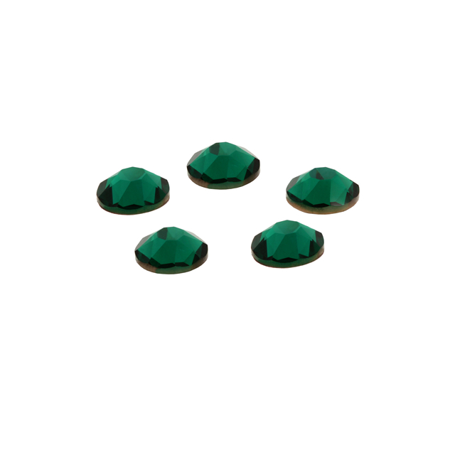 Cristale Swarovski cu spate plat si lipire la cald 2038 Emerald (205) SS 34