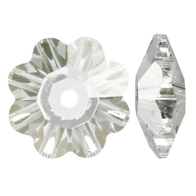 Cristale Swarovski De Cusut 3700 Crystal Silver Shade (001) 8 mm