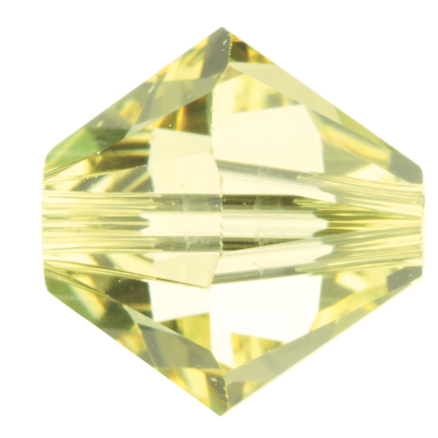 Margele Biconice PRECIOSA MC BEAD RONDELLE Jonquil 6 MM 