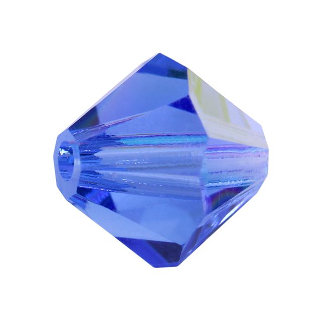 Margele Biconice PRECIOSA MC BEAD RONDELLE SAPPHIRE 6 MM 