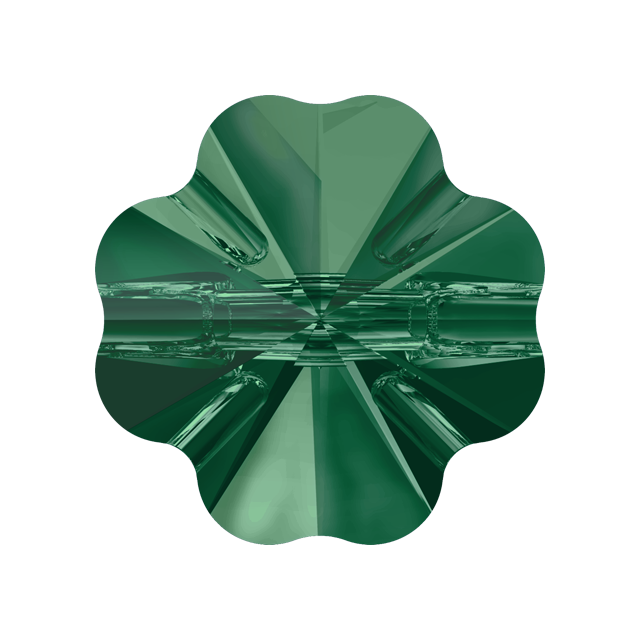 Nasturi Swarovski 3011 Emerald (205) 10 mm