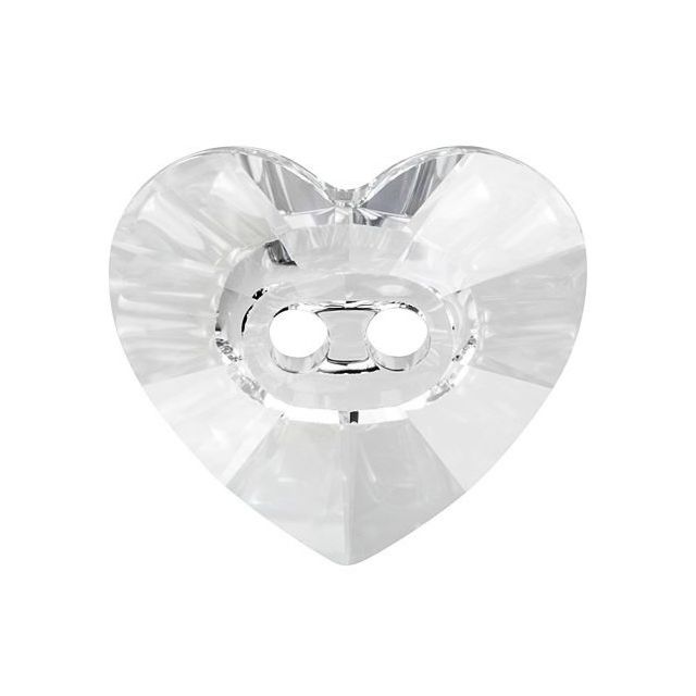 Nasturi Swarovski 3023 Crystal (001) 14 x 12 mm - Inimioare