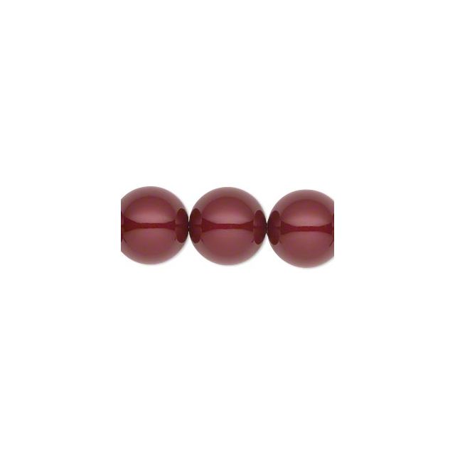 Perle Swarovski 5811 Crystal Bordeaux Pearl (001 538) 12 mm