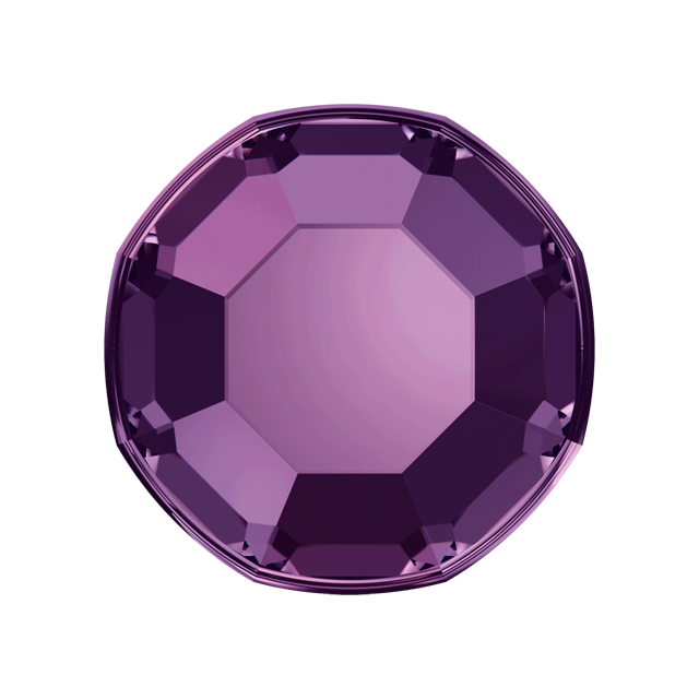 Cristale Swarovski cu spate plat No Hotfix 2000 Amethyst F (204) SS 5 - de lipit
