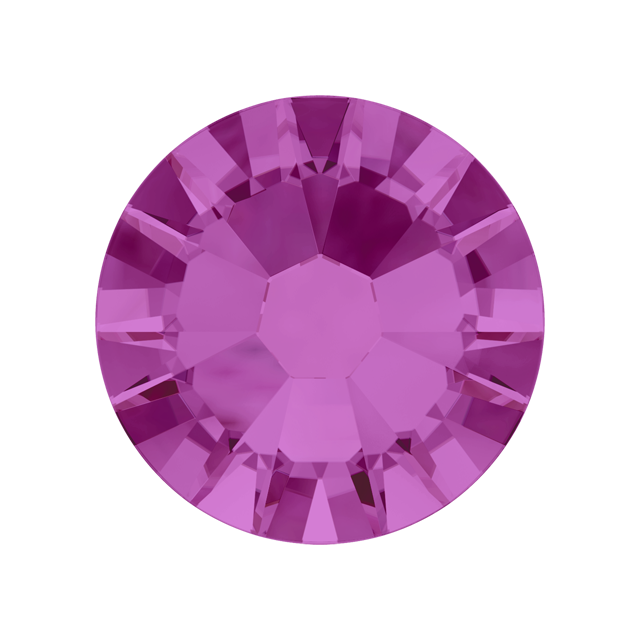 Cristale Swarovski cu spate plat No Hotfix 2058 Fuchsia F (502) SS 5 - de lipit
