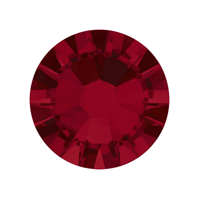 Cristale Swarovski cu spate plat No Hotfix 2058 Siam F (208) SS 5 - de lipit