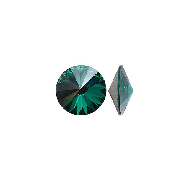 Cristale Swarovski Round Stones 1122 Emerald F (205) SS39