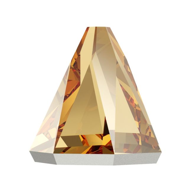Swarovski 2019 Round Spike 6x6mm Crystal Golden Shadow