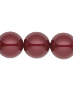 Perle Swarovski 5811 Crystal Bordeaux Pearl (001 538) 12 mm