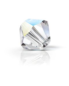 Margele Biconice PRECIOSA MC BEAD RONDELLE Crystal Glitter 5 mm